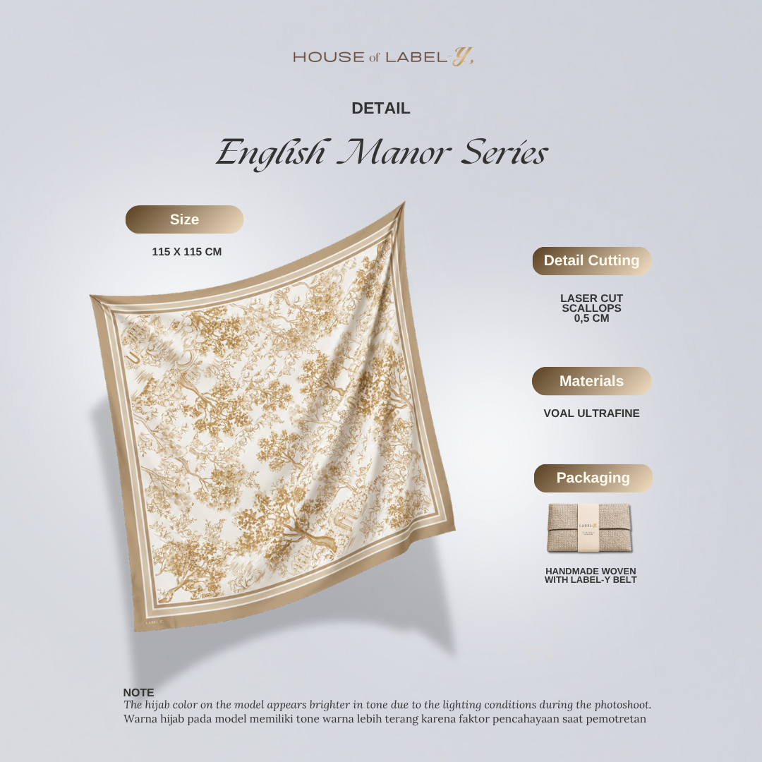 English Manor Garden Sand Beige