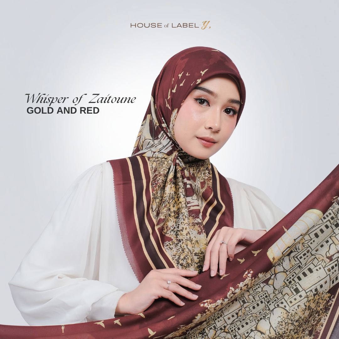 Whispers of Zaitoune Gold & Red