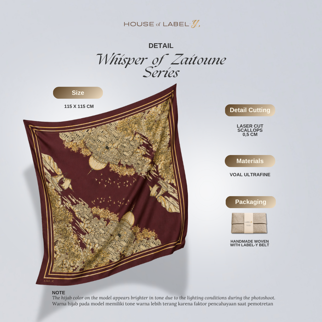 Whispers of Zaitoune Gold & Red